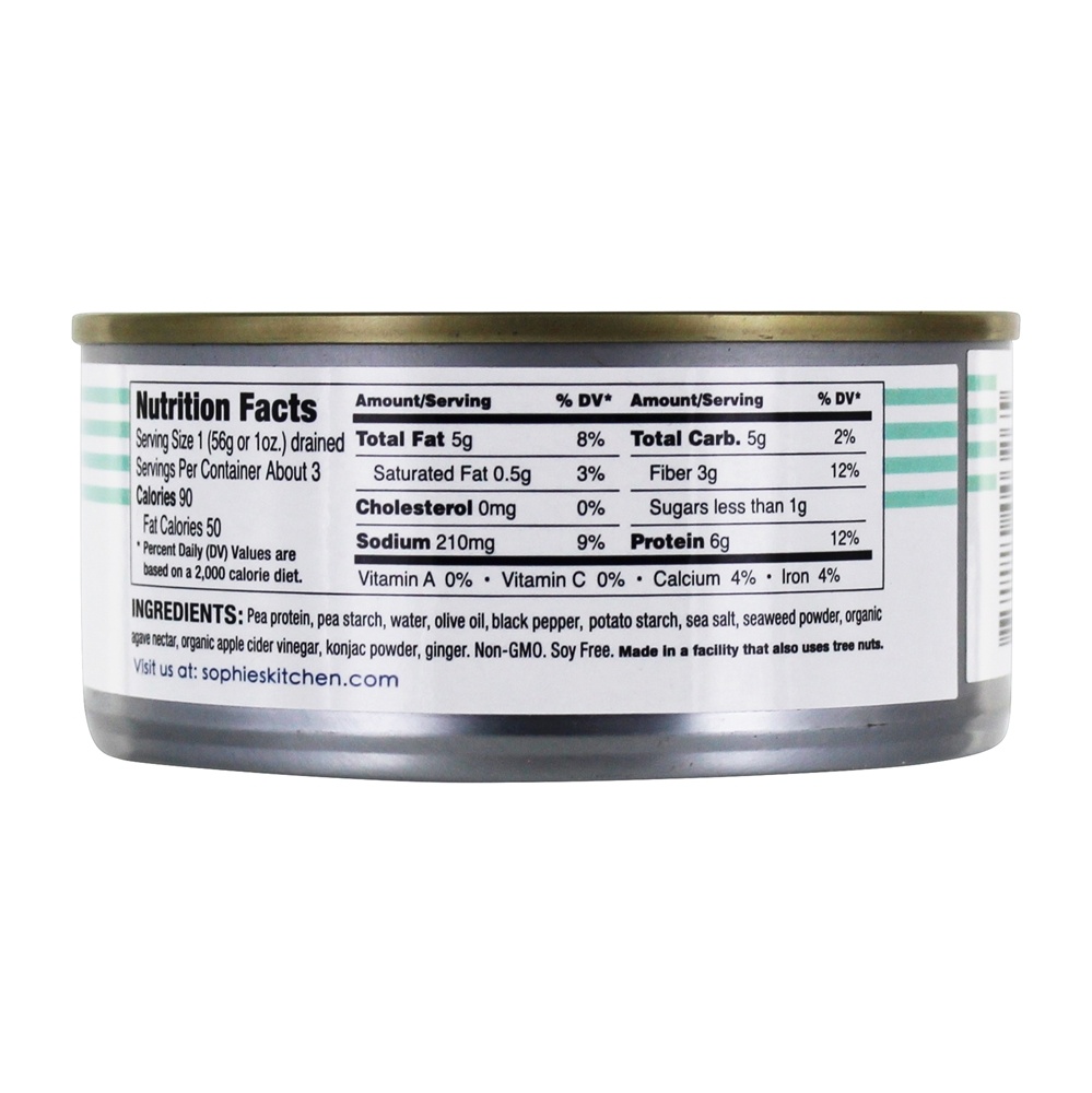 Vegano Toona Pimenta Preta - 6 oz. Sophie's Kitchen - Imagem 2