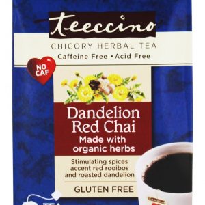Comprar chicória chá de ervas cafeína grátis dandelion vermelho chai - 10 saquinhos de chá teeccino preço no brasil chá preto chás e café suplemento importado loja 179 online promoção -