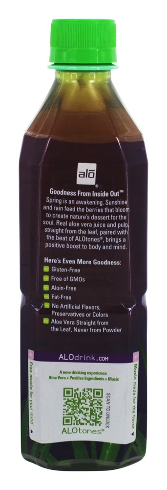 Suco de Aloe Vera Bebida Mola Baga Mista - 16.9 fl. oz. ALO - Imagem 3