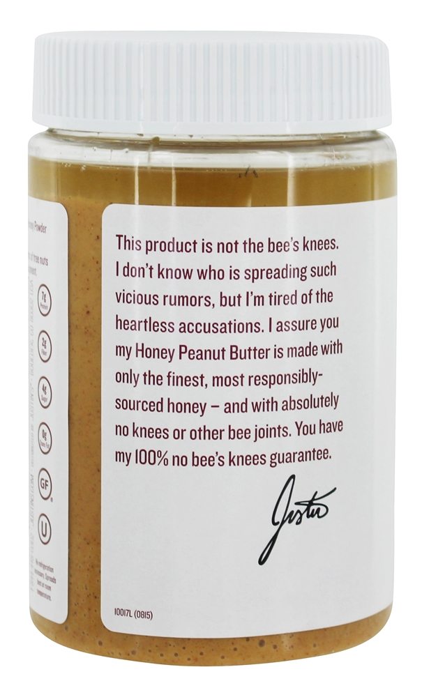 Mistura De Manteiga De Amendoim - 16 oz. Justin's Nut Butter - Imagem 3