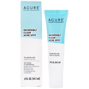 Comprar ponto de acne incrivelmente claro - 0. 5 fl. Oz. Acure preço no brasil cuidados anti acne cuidados pessoais & beleza suplemento importado loja 13 online promoção - 7 de julho de 2022