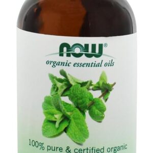Comprar 100 % pure e óleo essencial orgânico menta - 4 fl. Oz. Now foods preço no brasil aromaterapia incenso suplemento importado loja 137 online promoção -