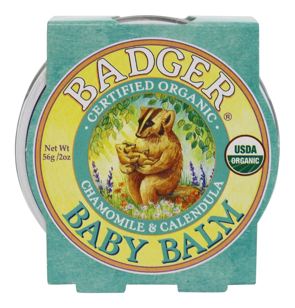 Bebê Bálsamo Camomila e Calêndula - 2 oz. Badger