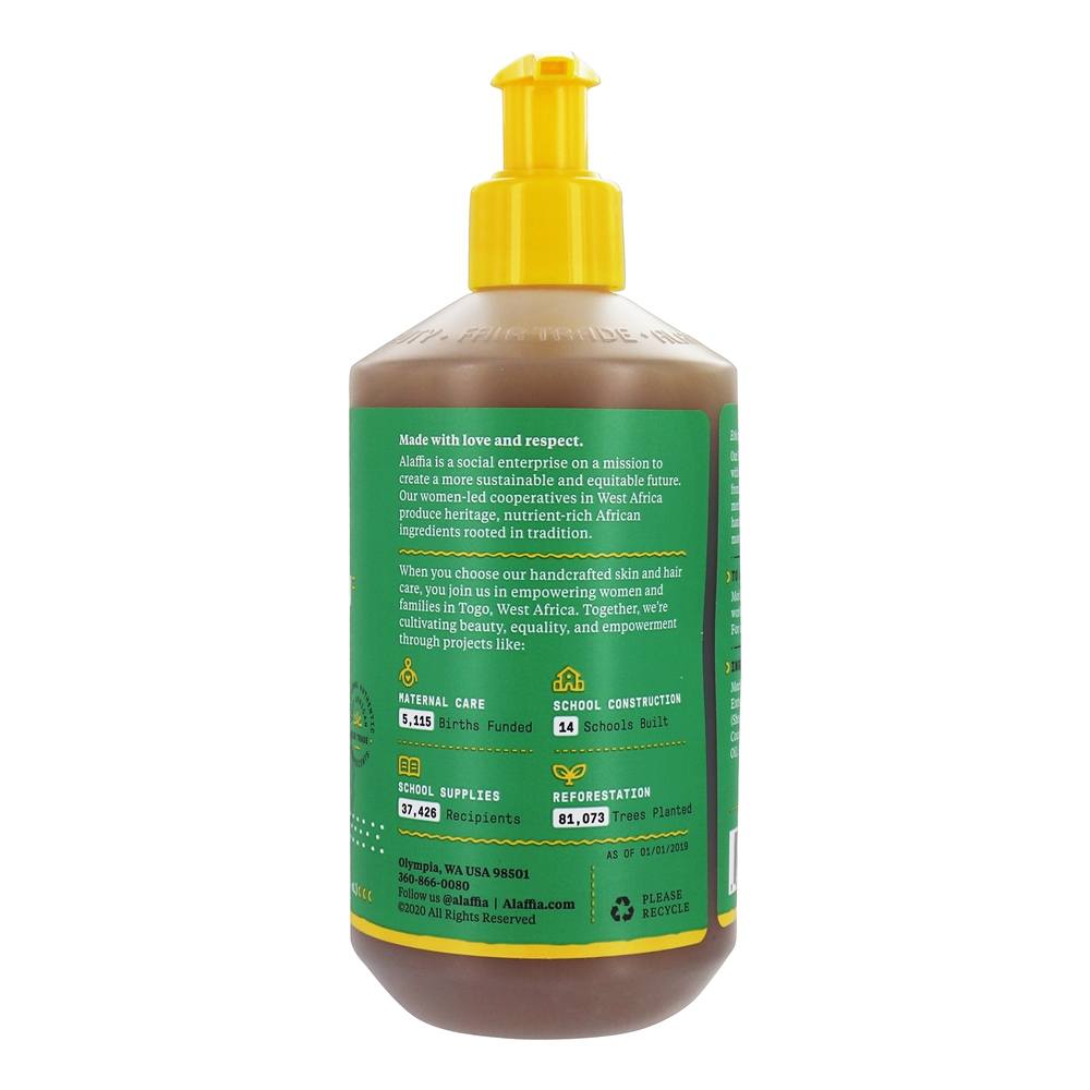 Everyday Shea Sabonete para mãos Hortelã-pimenta Tingle Scent - 12 fl. oz. Alaffia - Imagem 3