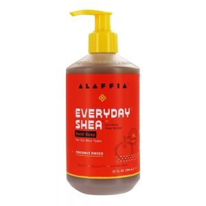 Comprar everyday shea sabonete para mãos mandarin mango scent - 12 fl. Oz. Alaffia preço no brasil banho banho & beleza sabonetes suplemento importado loja 165 online promoção -