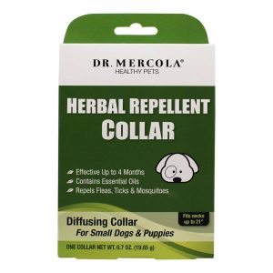 Comprar colar repelente de ervas para cães pequenos e filhotes - 0. 7 oz. Dr. Mercola preço no brasil cuidados para animais de estimação pulgas & carrapatos suplemento importado loja 1 online promoção -