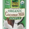 Comprar leite de côco simples orgânico não adocicado - 13. 5 fl. Oz. Native forest preço no brasil alimentos & lanches leite de coco suplemento importado loja 1 online promoção -