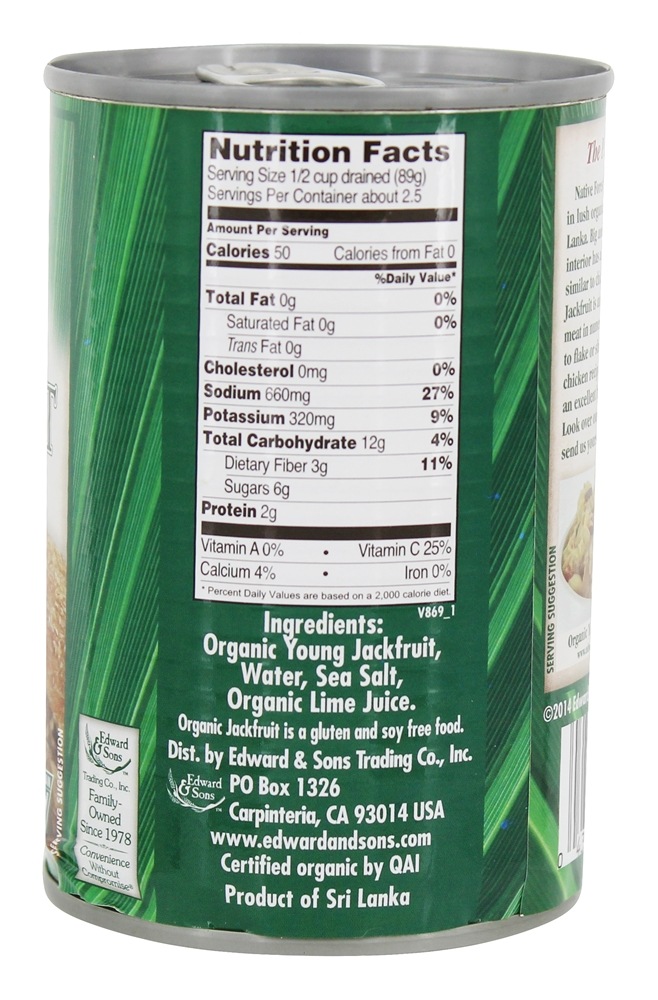 Jaca Orgânica - 14 oz. Native Forest - Imagem 2