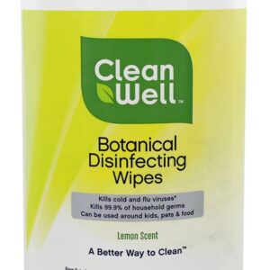 Comprar desinfecção botânica limpa perfume de limão - 160 limpe (s) cleanwell preço no brasil lenços umedecidos produtos naturais para o lar suplemento importado loja 1 online promoção -