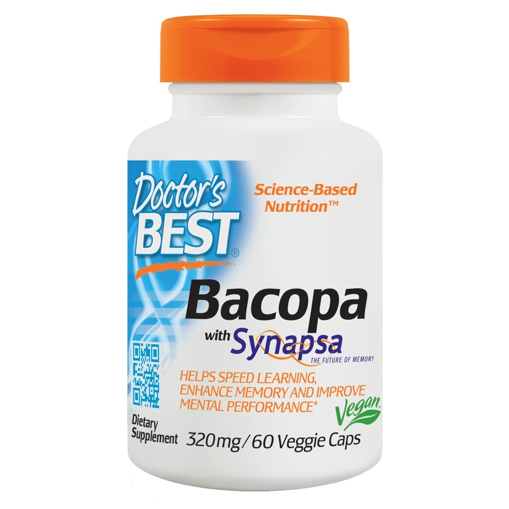 Bacopa com Synapsa 320 mg. - 60 Cápsula (s) vegetal (s) Doctor's Best