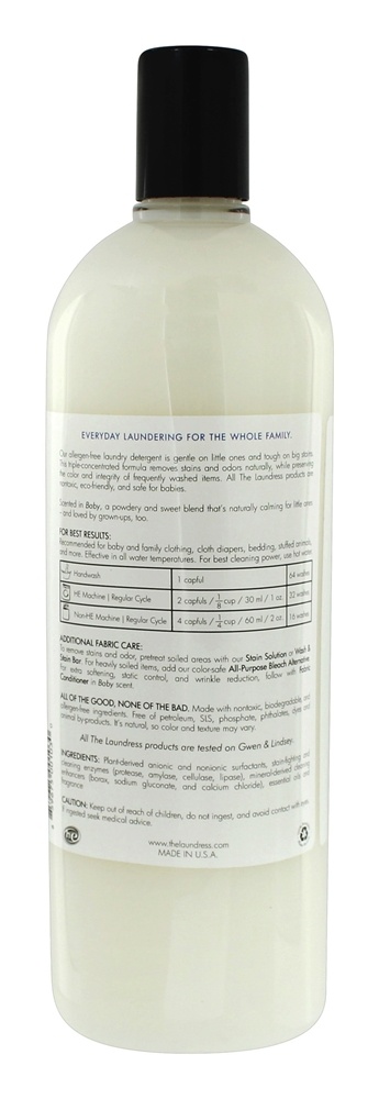 Detergente para lavanderia infantil até 64 Lavagens - 33.3 fl. oz. The Laundress - Imagem 2