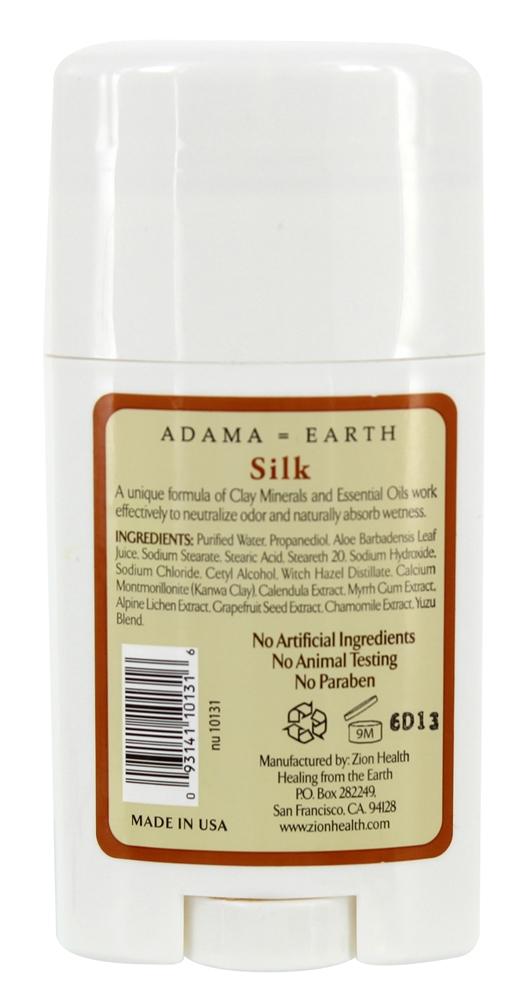 Original desodorante seco de argila de Adama - 2.5 oz. Zion Health - Imagem 2