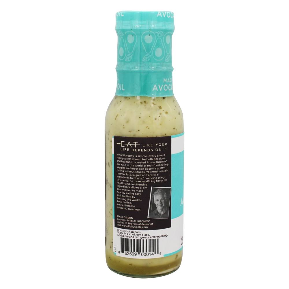 Ranch Dressing Made com abacate Oil Ranch - 8 fl. oz. Primal Kitchen - Imagem 3