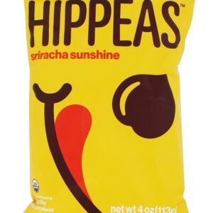 Sopa de grão de bico orgânico Sopa de sol de Sriracha - 4 oz. Hippeas
