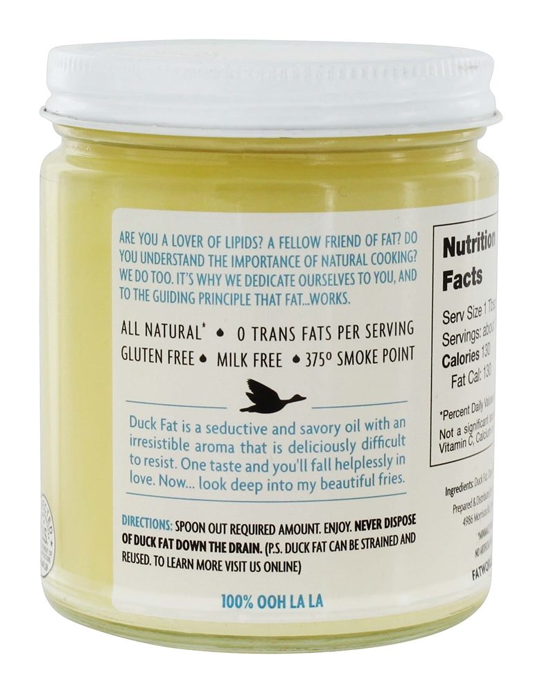 Óleo de Gordura Premium de Gordura de Pato - 8 oz. Fatworks - Imagem 3