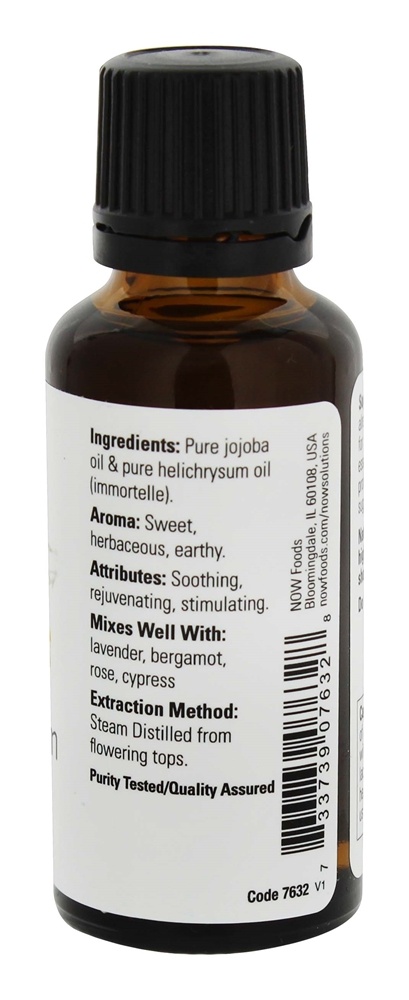 Óleo essencial 10 % Mistura Helichrysum - 1 fl. oz. NOW Foods - Imagem 2