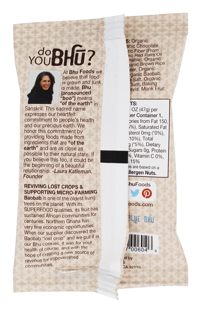 Bolinho De Proteína De Chocolate - 1.65 oz. Bhu Fit - Imagem 3