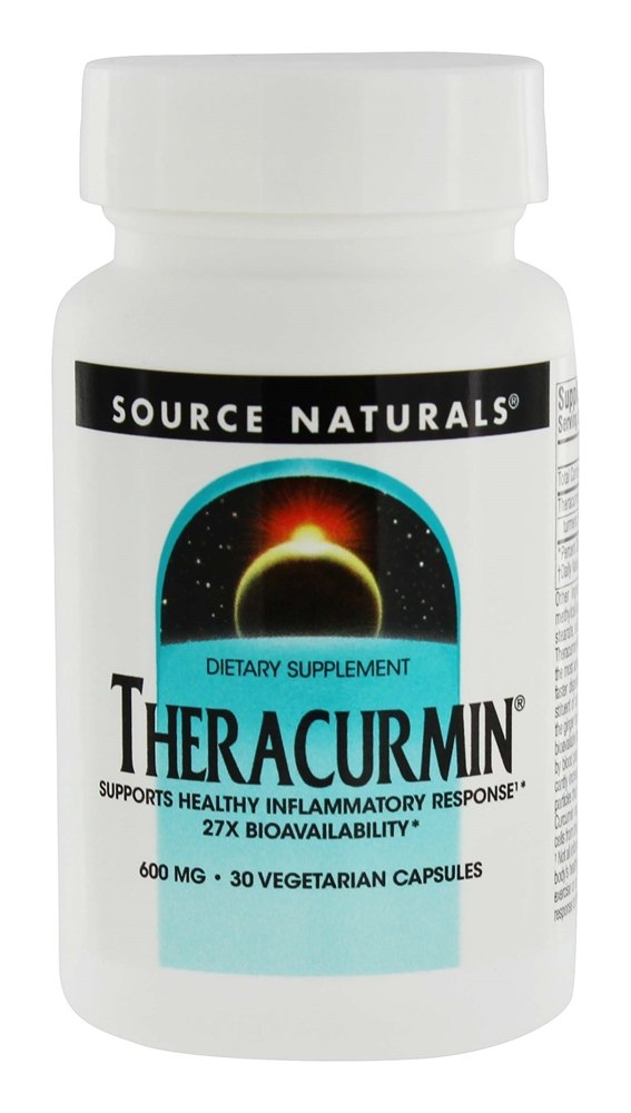 Resposta Inflamatória da Teracurmina 600 mg. - Cápsulas vegetarianas 30 Source Naturals