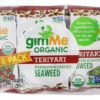 Comprar pratos orgânicos premium de algas assadas teriyaki - 6 pacote (s) gimme preço no brasil alimentos & lanches lanches a base de algas marinhas suplemento importado loja 1 online promoção -