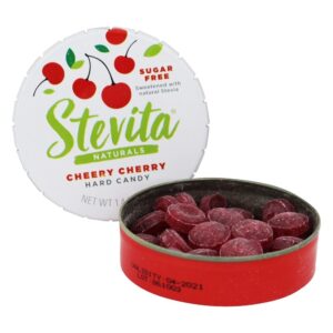 Comprar doces duros adoçados com cereja stevia cheery - 1. 4 oz. Stevita preço no brasil alimentos & lanches doces suplemento importado loja 239 online promoção -