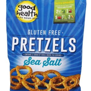Comprar pretzels sem glúten sal marinho - 8 oz. Good health natural foods preço no brasil alimentos marcas a-z petiscos e lanches pretzels snyder's suplemento importado loja 73 online promoção -