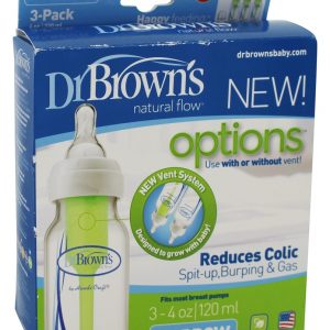 Comprar frascos de opções de fluxo natural 0 meses + 3 pacote - 4 oz. Dr. Brown's preço no brasil pasta de dentes saúde de crianças & bebês suplemento importado loja 247 online promoção -