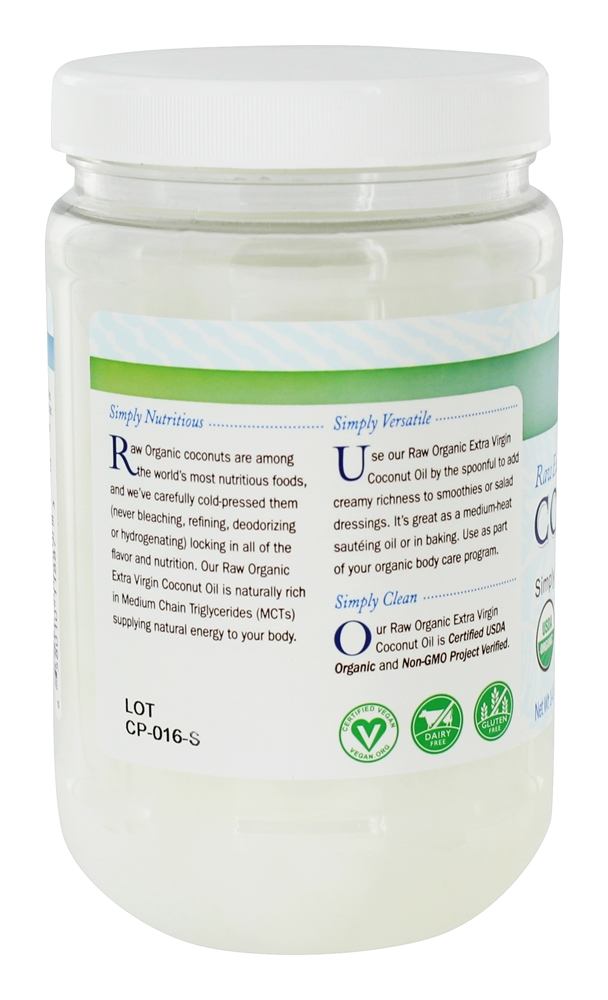 Óleo De Coco Orgânico Extra Virgem Extra - 14 fl. oz. Garden of Life - Imagem 3