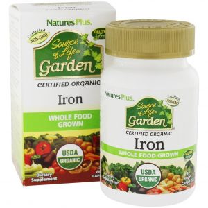 Comprar fonte de vida jardim orgânico ferro - 30 tampas veganas natures plus preço no brasil ferro vitaminas e minerais suplemento importado loja 257 online promoção -