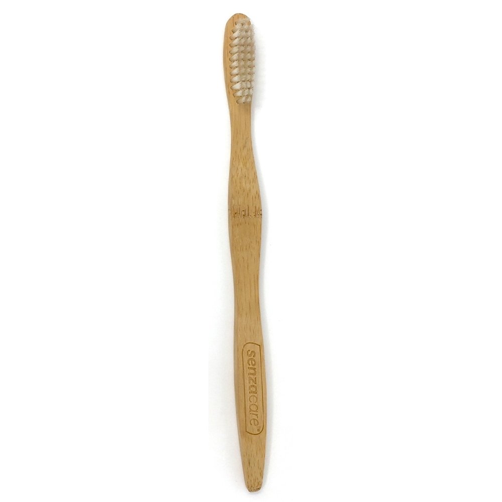 Escova de dentes adulta ecologicamente correta de Senzabamboo Senzacare - Imagem 3
