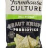 Comprar probiotic kraut krisp endro salmoura - 5 oz. Farmhouse culture preço no brasil alimentos & lanches molhos & marinados suplemento importado loja 9 online promoção -