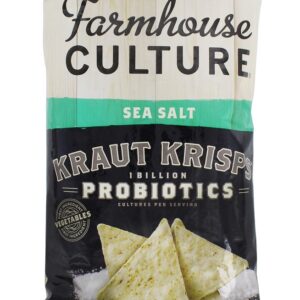 Comprar kraut probiótico krisps sal marinho - 5 oz. Farmhouse culture preço no brasil alimentos & lanches chips & petiscos suplemento importado loja 7 online promoção -