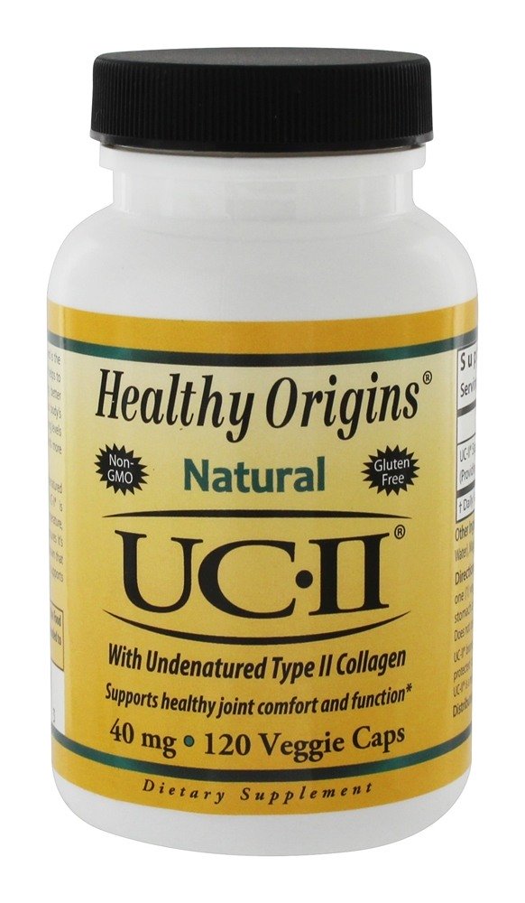 UC II Natural - 120 Cápsula (s) vegetal (s) Healthy Origins