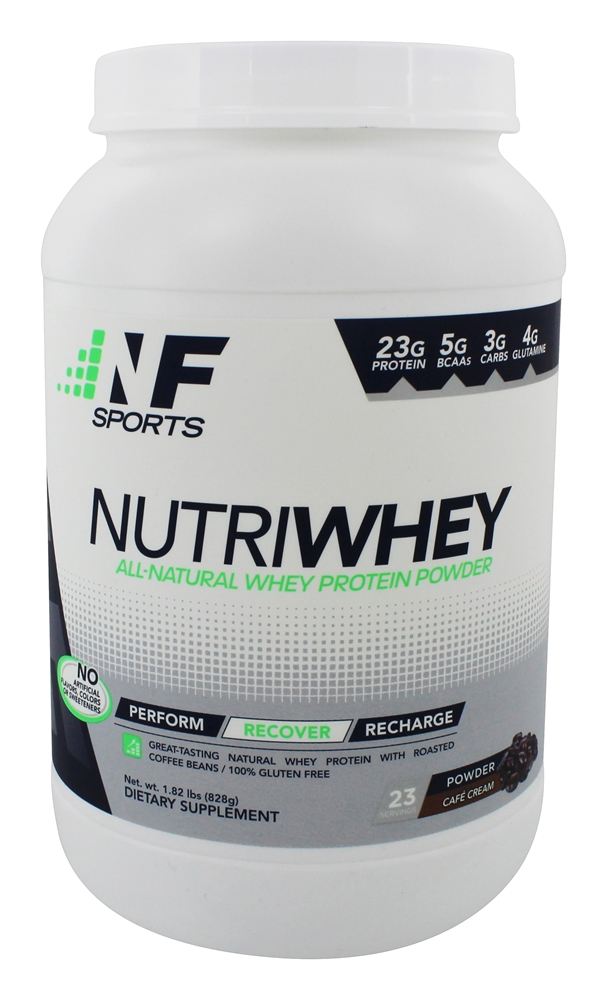 Nutriwhey Todos-Natural Soro de leite coalhado Proteína Pó Café Creme - 1.82 lbs. NF Sports