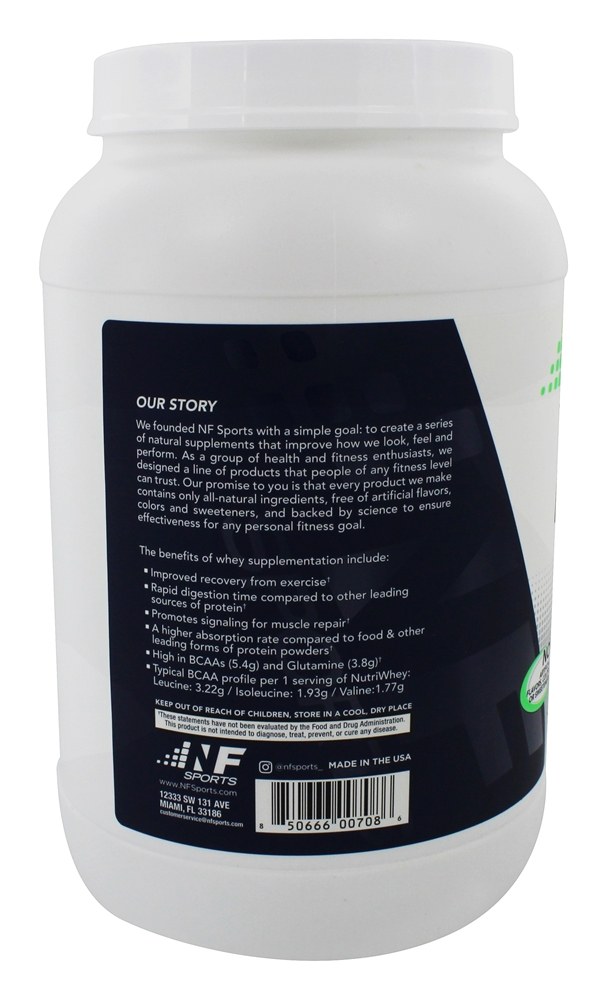 Nutriwhey Todos-Natural Soro de leite coalhado Proteína Pó Café Creme - 1.82 lbs. NF Sports - Imagem 3