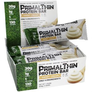 Comprar primalthin proteína bar doce creme - 12 barras julian bakery preço no brasil barras de proteínas barras nutricionais suplemento importado loja 297 online promoção -