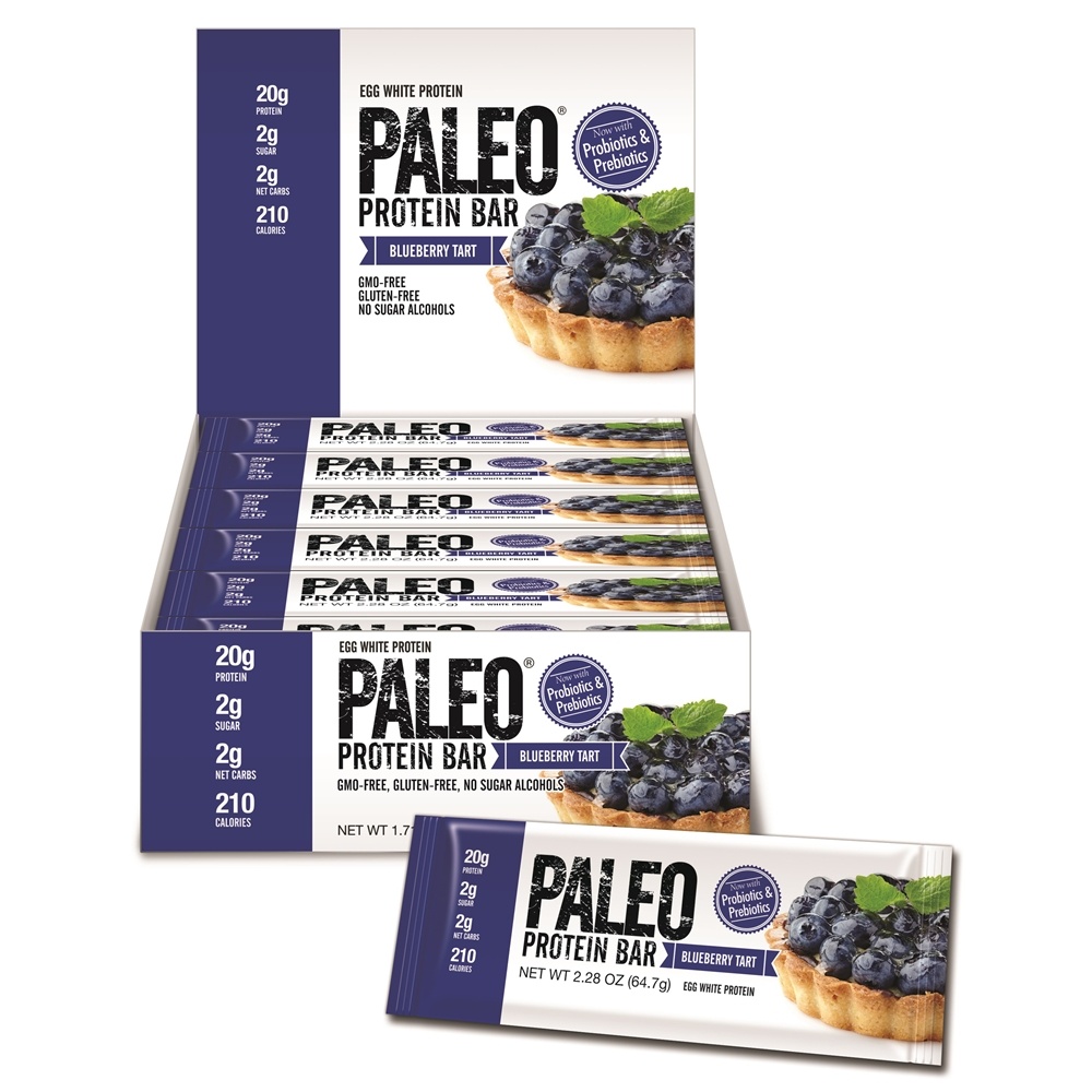 Paleo Proteína Bar Mirtilo Azedo - 12 Barras Julian Bakery