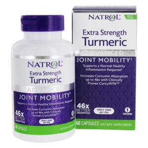 Comprar turmeric extra strength advacled joint mobility - cápsulas 60 natrol preço no brasil cúrcuma ervas suplemento importado loja 21 online promoção -