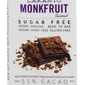 Comprar monkfruit adoçado chocolate bar com cacau nibs - 3 oz. Lakanto preço no brasil alimentos & lanches barras de chocolate suplemento importado loja 13 online promoção - 18 de agosto de 2022