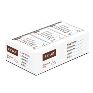 Comprar proteína bar chocolate lasca - 12 barras rxbar preço no brasil barras de proteínas barras nutricionais suplemento importado loja 17 online promoção -