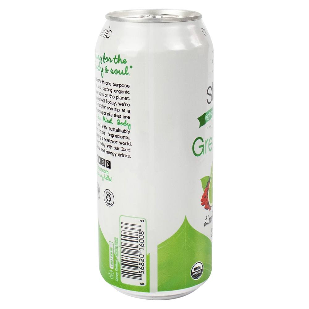 Sweetly Iced Chá Verde Gelado De Limão Romã - 12 Can (es) Steaz - Imagem 4