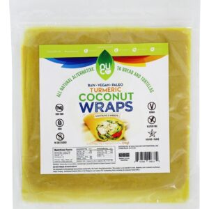 Comprar côco wraps turmeric - 5 contagem nuco preço no brasil alimentos & lanches pães & wraps suplemento importado loja 1 online promoção -