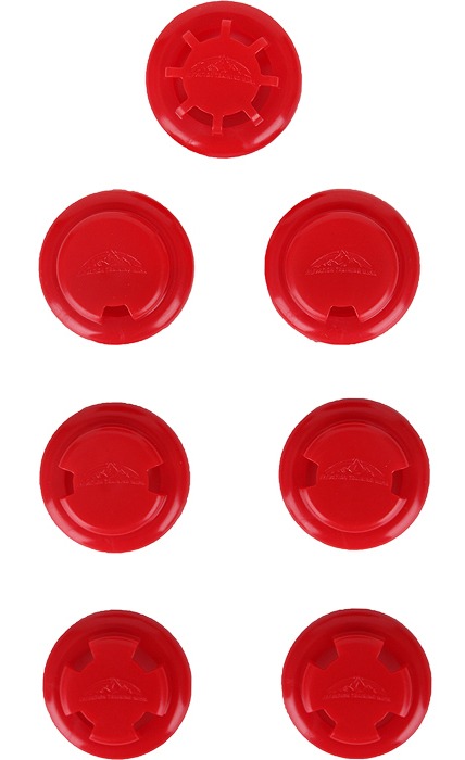 Elevação Training Mask 2.0 Válvulas de Resistência Vermelho - Válvulas 7 Training Mask - Imagem 3