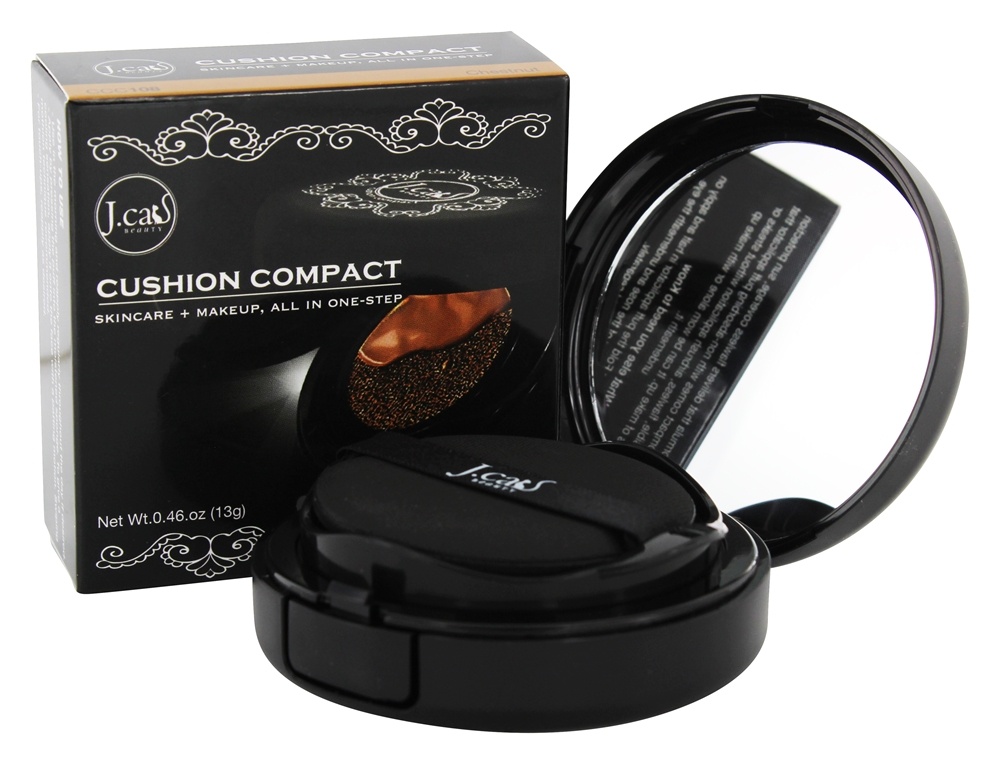 All-In-One Foundation Almofada Chestnut Compacto - 0.46 oz. J.Cat Beauty - Imagem 2