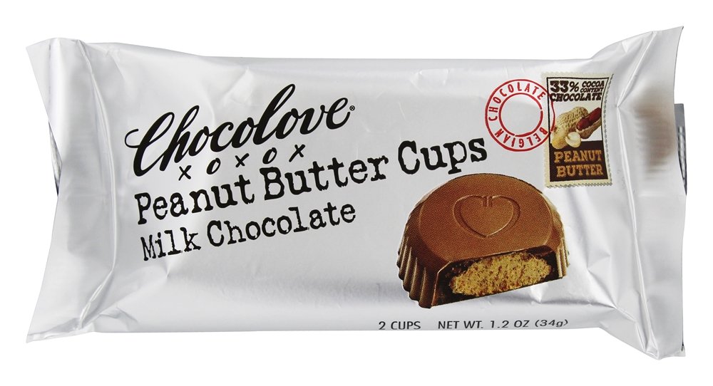 Manteiga De Amendoim Copos De Leite De Chocolate - 1.2 oz. Chocolove
