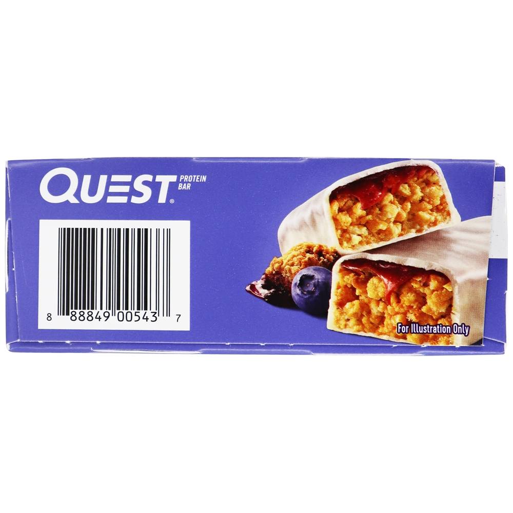 Hero Protein Bar Box Blueberry Cobbler - 10 Barras Quest Nutrition - Imagem 4