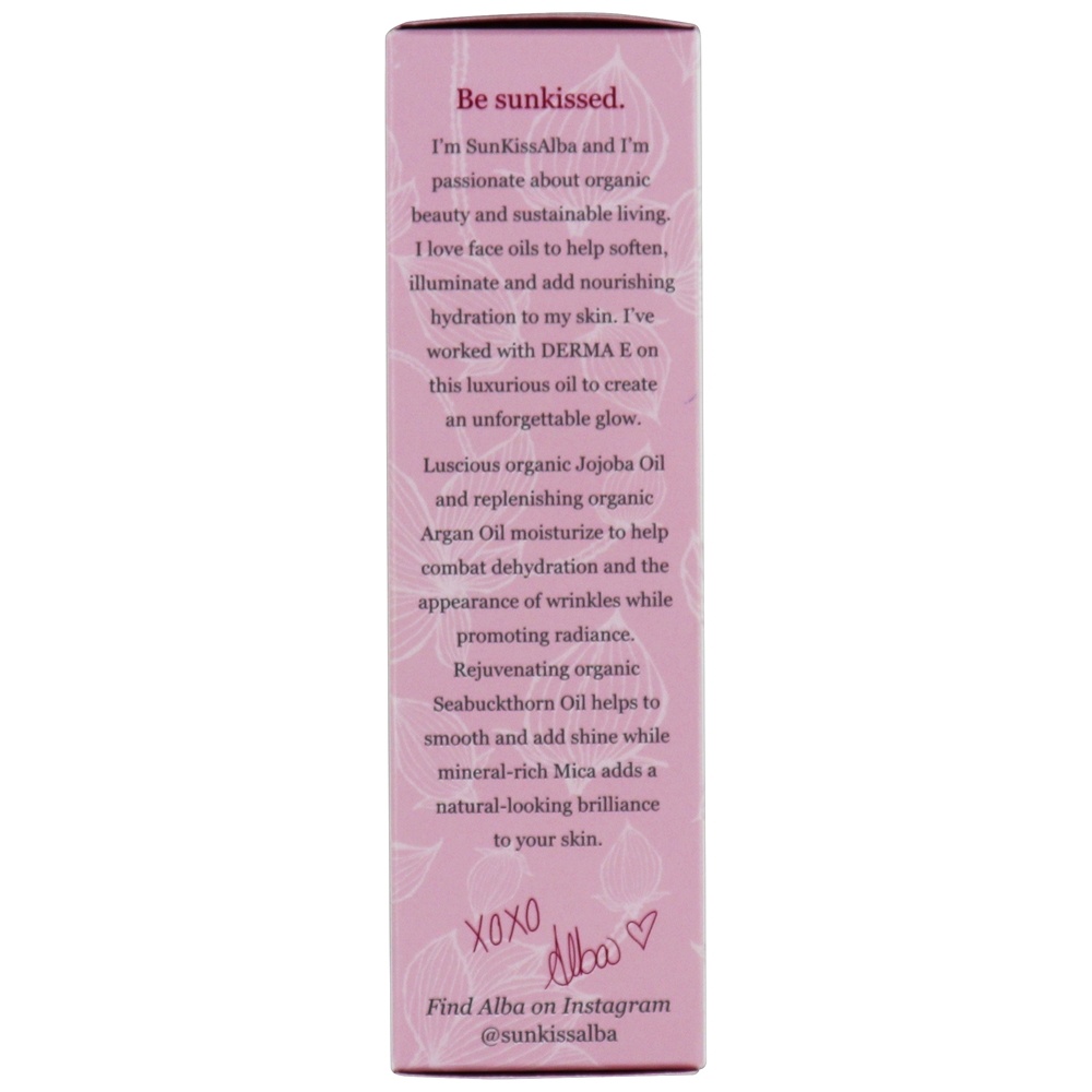 Óleo de rosto radiante por SunKissAlba - 2 fl. oz. DERMA-E - Imagem 4