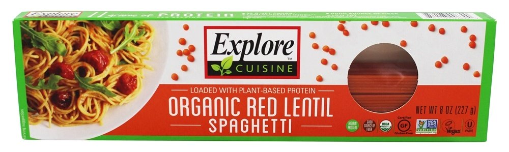 Comprar espaguete de lentilha vermelha orgânica - 8 oz. Explore cuisine preço no brasil alimentos & lanches massa / macarrão suplemento importado loja 87 online promoção - 7 de julho de 2022