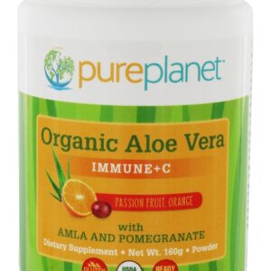 Comprar orgânico aloés vera imune+c paixão fruto laranja - 160 gramas pure planet preço no brasil suplementos nutricionais suporte imune suplemento importado loja 35 online promoção -