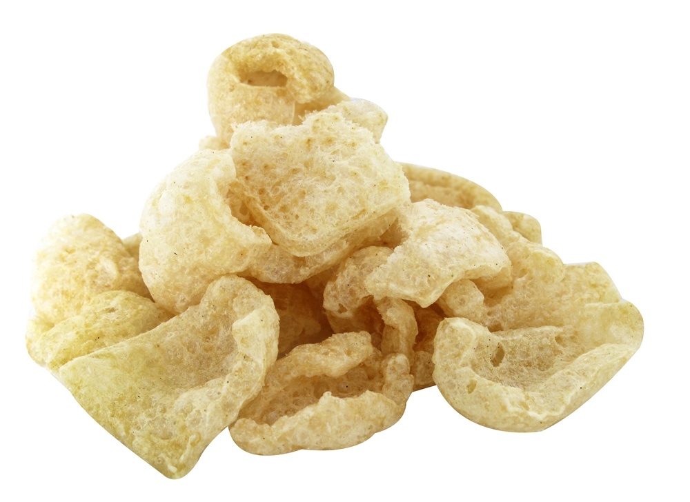 Cheddar frito de Cheddar de cascas de porco de Chicharrones - 1 oz. 4505 Meats - Imagem 3