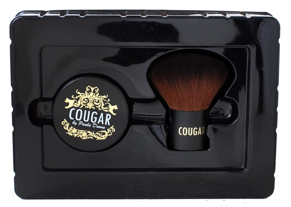 Pure Mineral 5 em 1 base e conjunto de canela Kabuki Cougar Beauty - Imagem 3